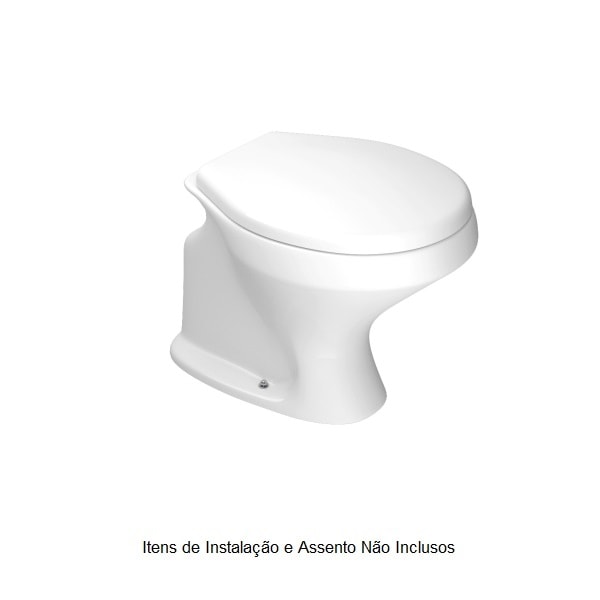 Vaso Sanitário Bacia Convencional Deca Ravena Branca - P.9.17