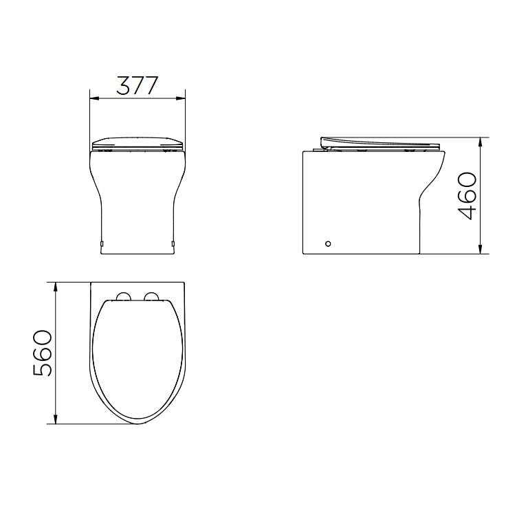 Vaso Sanitário Bacia Convencional Docol Loggica Branca - 00969366