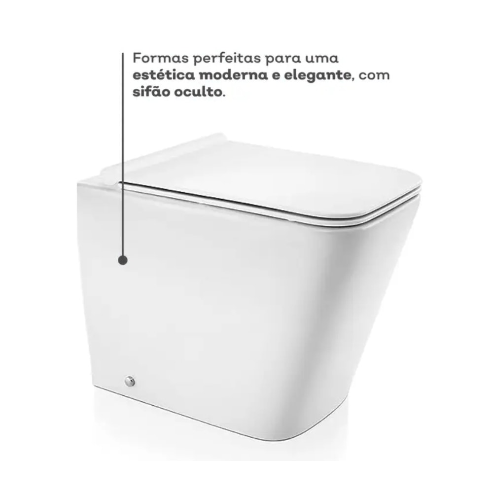 Vaso Sanitário Bacia Convencional Docol Vougan Branca - 00969666