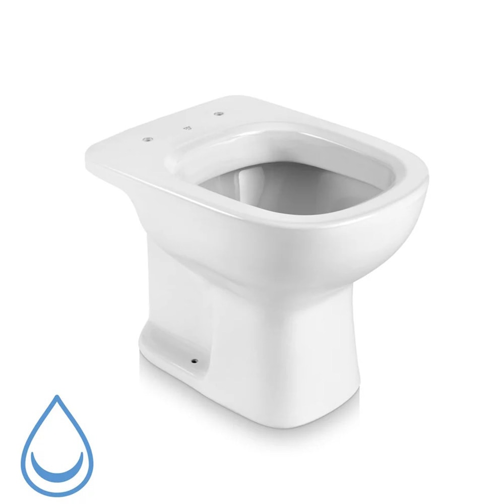 Vaso Sanitário Bacia Convencional Icasa Etna Branca - IP200