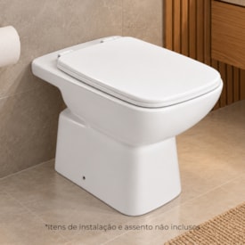 Vaso Sanitário Bacia Convencional Icasa Misti Branca - IP400
