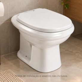 Vaso Sanitário Bacia Convencional Icasa Sabatini Branca - IP500