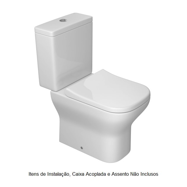 Vaso Sanitário Bacia para Caixa Acoplada Deca Axis Branca - P.470.17