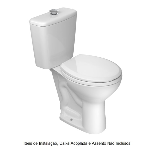 Vaso Sanitário Bacia para Caixa Acoplada Deca Izy Conforto Branca - P.115.17