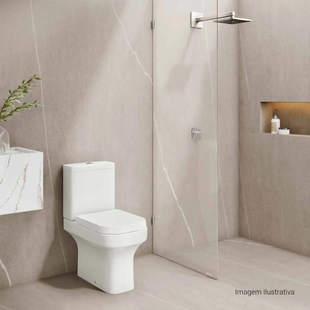 Vaso Sanitário Bacia para Caixa Acoplada Deca Piano Branco - P.330.17