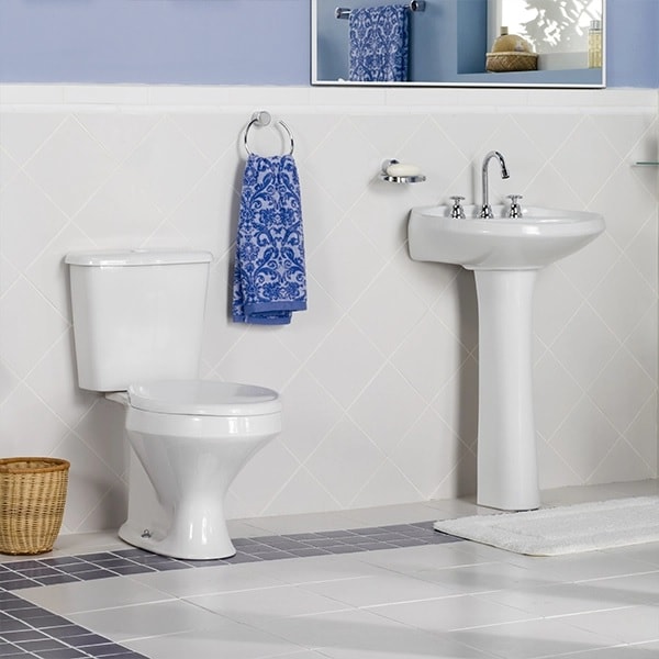 Vaso Sanitário Bacia para Caixa Acoplada Deca Ravena Branca - P.909.17