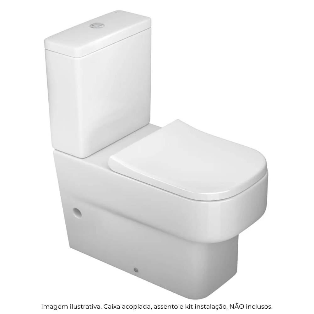 Vaso Sanitário Bacia para Caixa Acoplada Deca Unic Branca - P.450.17