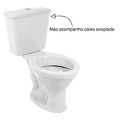 Vaso Sanitário Bacia Para Caixa Acoplada Icasa Sabara Branco - Ip3600
