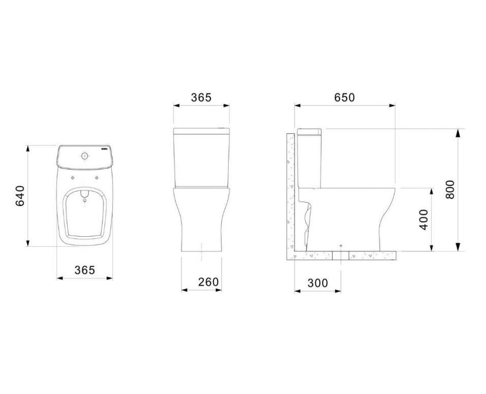 Vaso Sanitário Bacia para Caixa Acoplada Incepa Boss Branca - 1893510010100