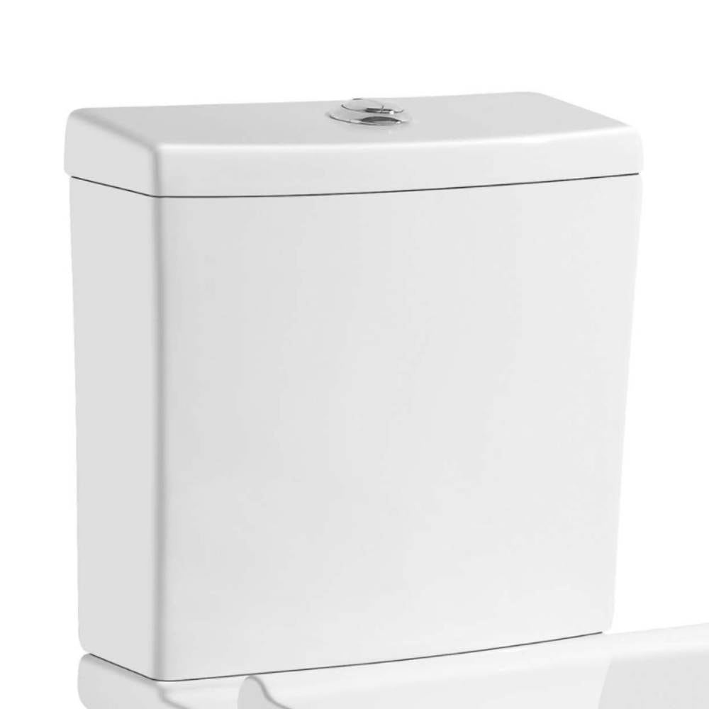 Vaso Sanitário Kit Bacia com Caixa Acoplada Dax Siphone Branco - DAX-3020-NL-WH