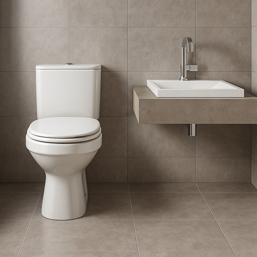 Vaso Sanitário Kit Bacia com Caixa Acoplada Deca Aspen Branco - KP.751.17