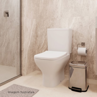 Vaso Sanitário Kit Bacia com Caixa Acoplada Deca Axis Branca - KP.470.17