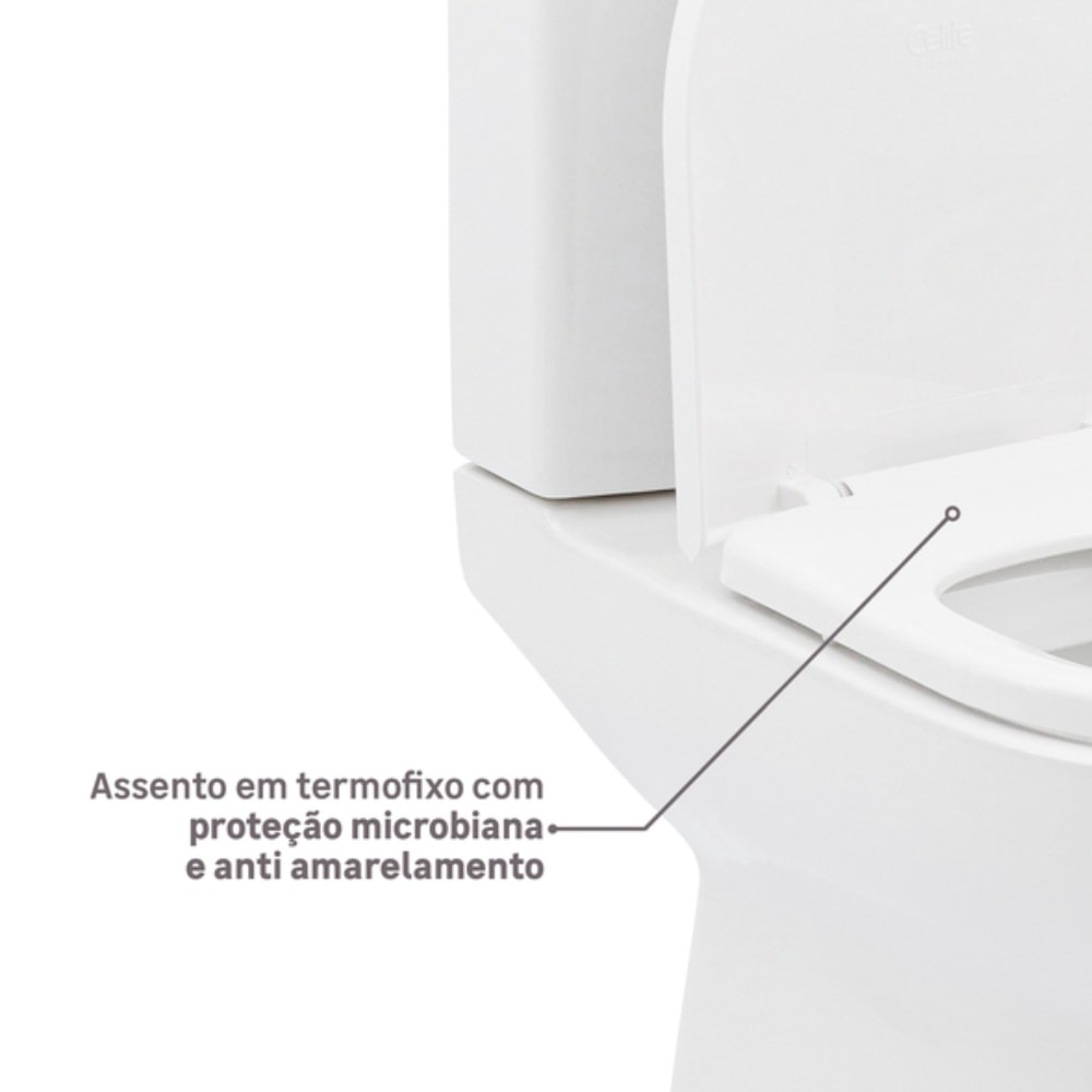 Vaso Sanitário Kit Bacia com Caixa Acoplada Deca Axis Branca - KP.470.17