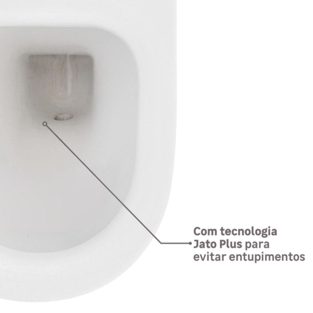 Vaso Sanitário Kit Bacia com Caixa Acoplada Deca Axis Branca - KP.470.17
