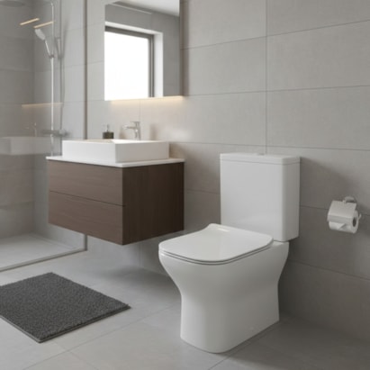 Vaso Sanitário Kit Bacia com Caixa Acoplada Deca Axis Branco - KP.470.SL.17