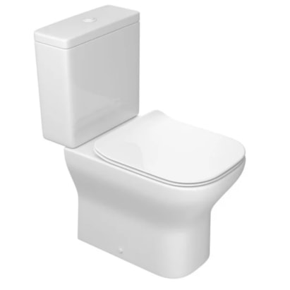 Vaso Sanitário Kit Bacia com Caixa Acoplada Deca Axis Branco - KP.470.SL.17