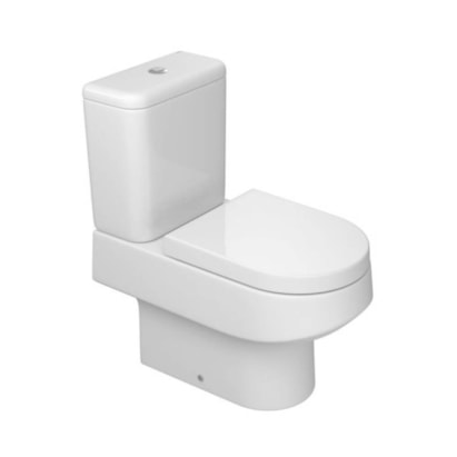 Vaso Sanitário Kit Bacia com Caixa Acoplada Deca Carrara Branco -  ACP KP.606.17