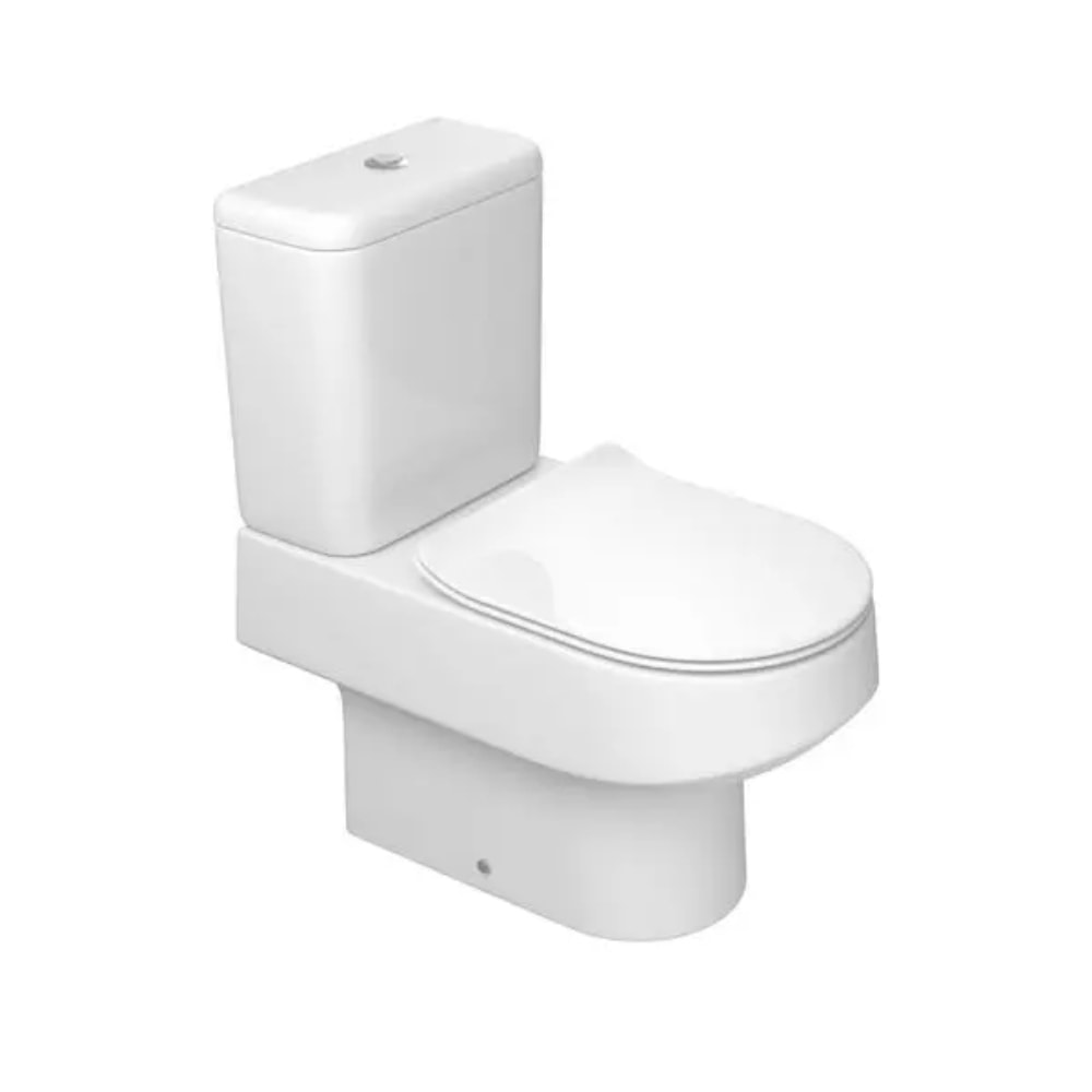 Vaso Sanitário Kit Bacia com Caixa Acoplada Deca Carrara Branco - KP.606.SL.17