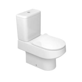 Vaso Sanitário Kit Bacia com Caixa Acoplada Deca Carrara Branco - KP.606.SL.17