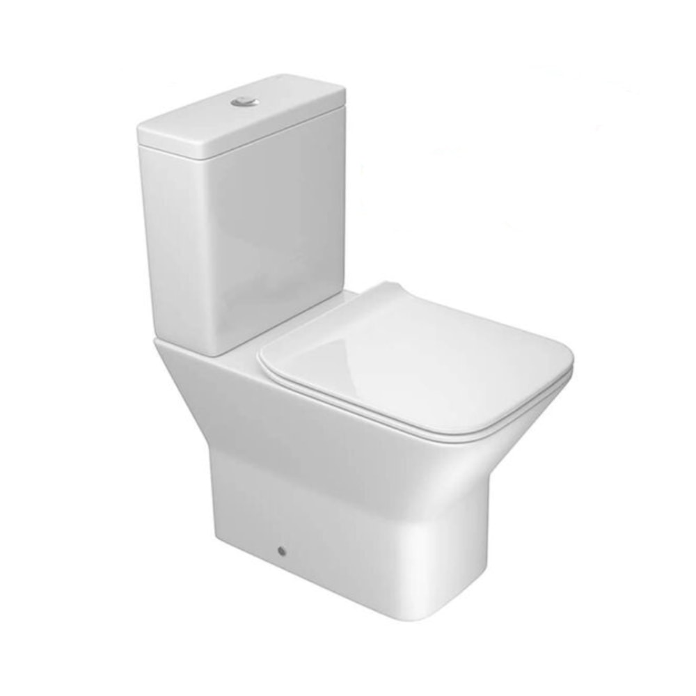 Vaso Sanitário Kit Bacia com Caixa Acoplada Deca Living Branca - KP.340.17