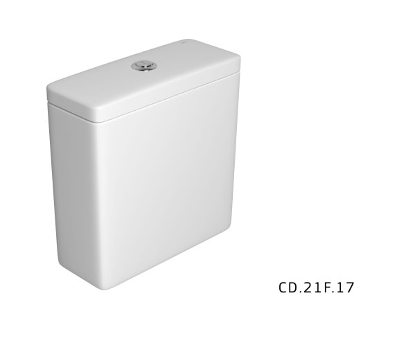 Vaso Sanitário Kit Bacia com Caixa Acoplada Deca Quadra Branca - KP.210.17