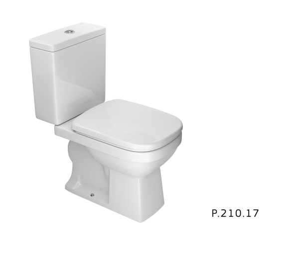 Vaso Sanitário Kit Bacia com Caixa Acoplada Deca Quadra Branca - KP.210.17