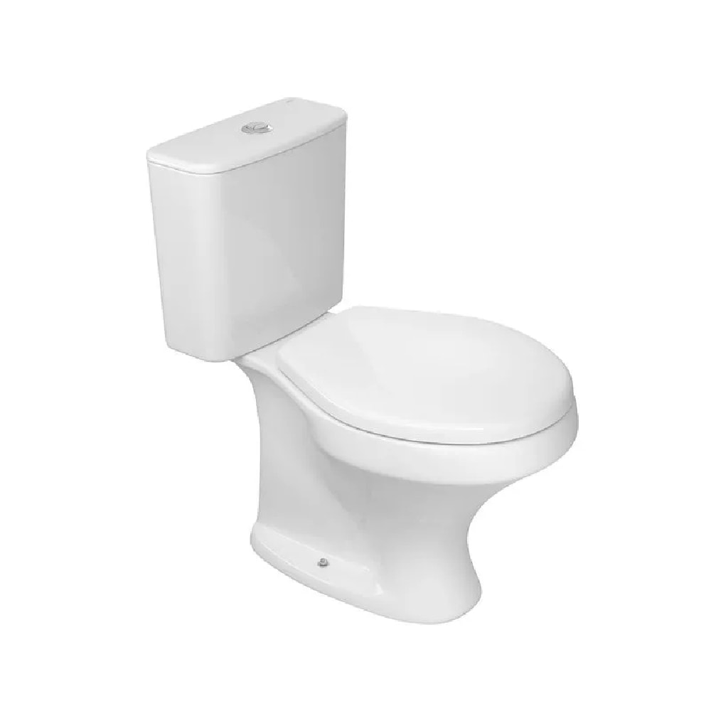 Vaso Sanitário Kit Bacia com Caixa Acoplada Deca Ravena Monocromático Branco - KP.919.BR.17