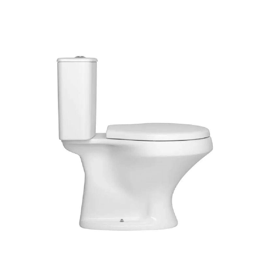 Vaso Sanitário Kit Bacia com Caixa Acoplada Deca Ravena Monocromático Branco - KP.919.BR.17