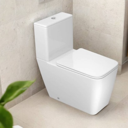 Vaso Sanitário Kit Bacia com Caixa Acoplada Deca Slim Branco - KP.8620.17