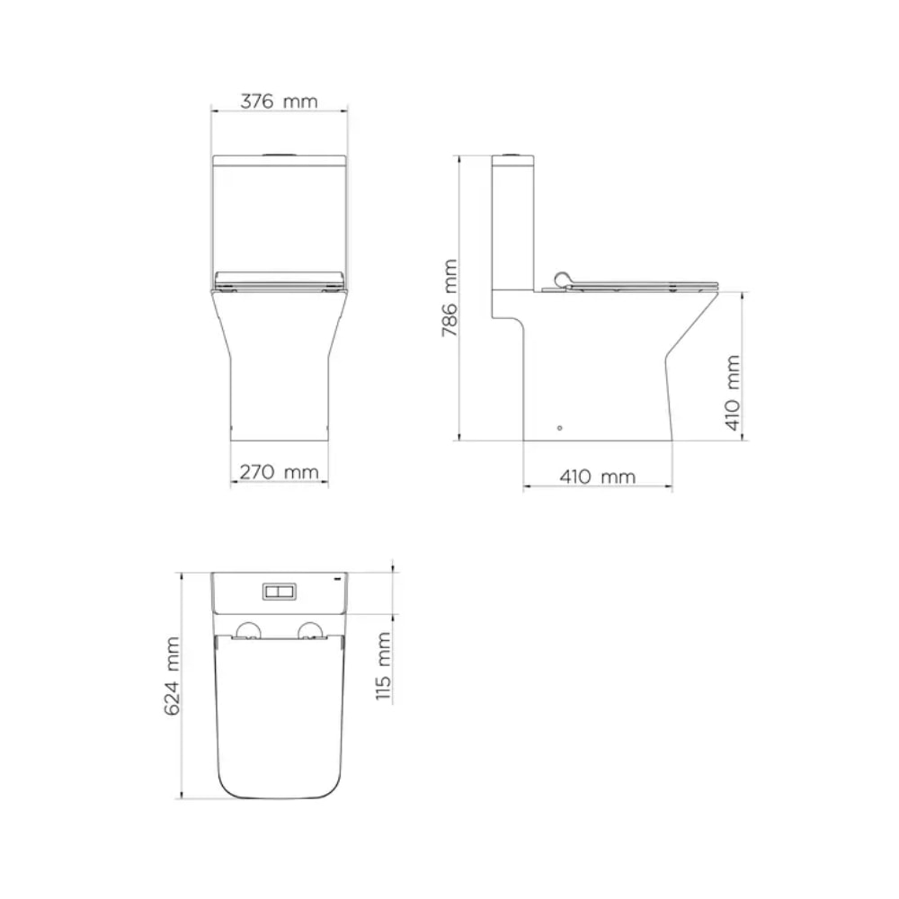 Vaso Sanitário Kit Bacia com Caixa Acoplada Docol Stillo Branca - 00969866