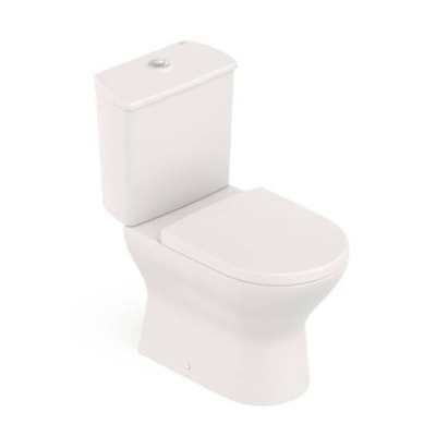 Vaso Sanitário Kit Bacia com Caixa Acoplada Roca Nexo Beige - C343723011