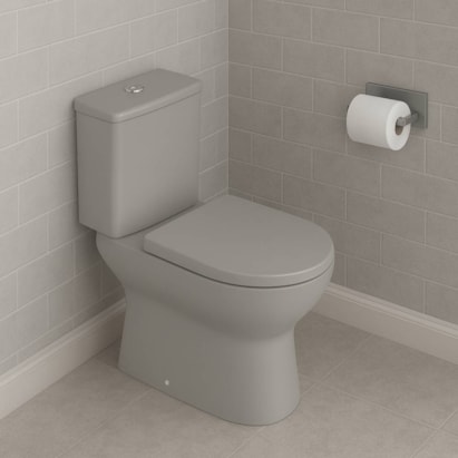 Vaso Sanitário Kit Bacia com Caixa Acoplada Roca Nexo Stone - C343723016