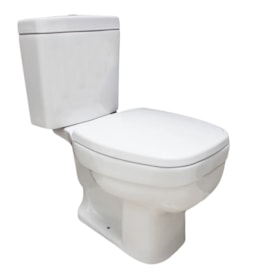 Vaso Sanitário Kit Bacia com Caixa Acoplada Vivace Versa Branco