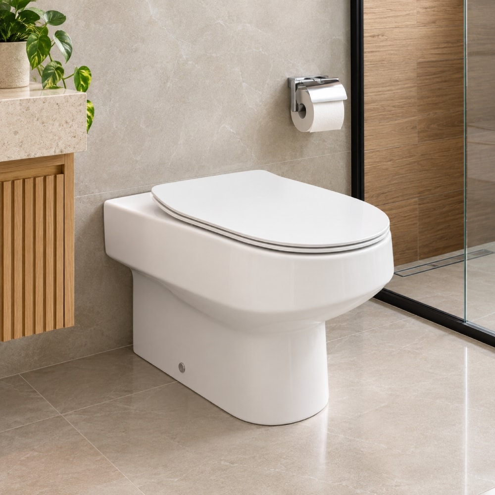 Vaso Sanitário Kit Bacia Convencional Deca Carrara Branco - KP.60.SL.17