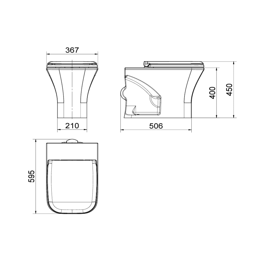 Vaso Sanitário Kit Bacia Convencional Docol Branco - 1539366