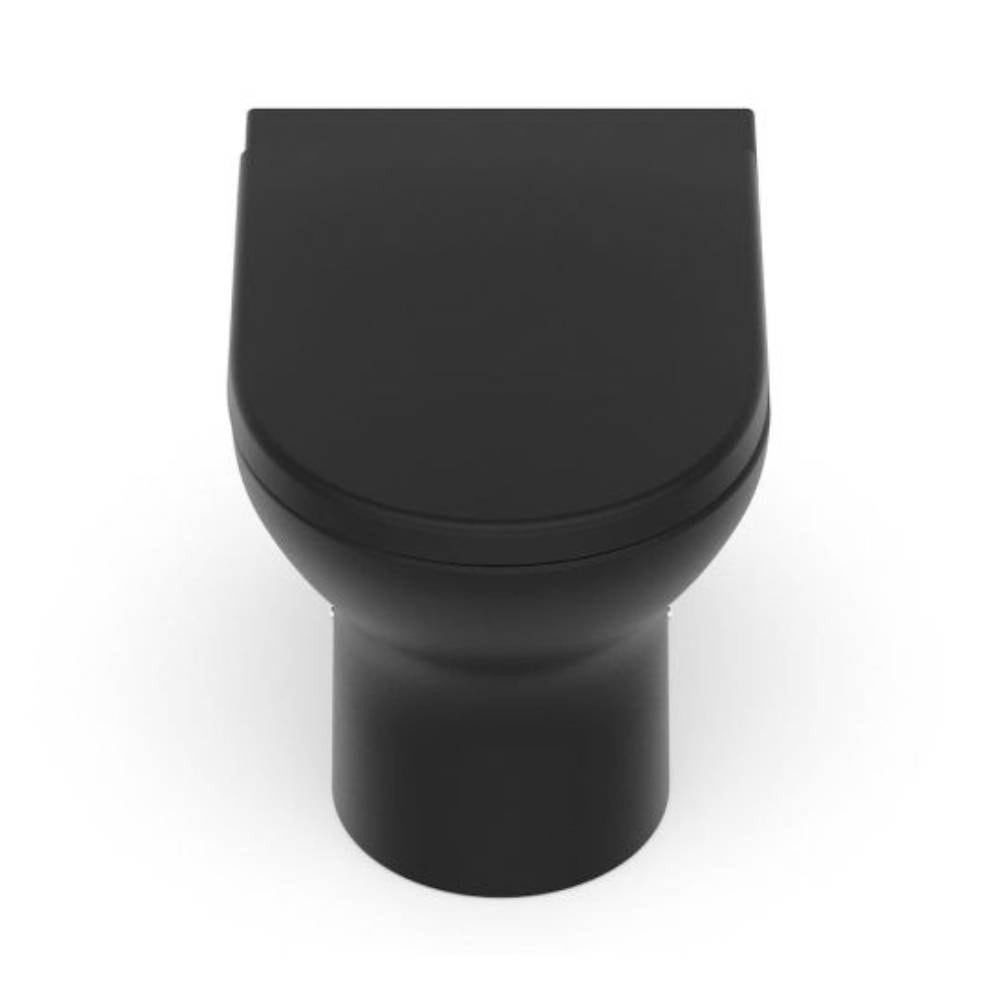 Vaso Sanitário Kit Bacia Convencional Roca Nexo Mate Black - C343727009