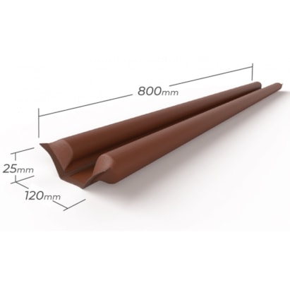 Veda Porta ComfortDoor 90cm Rolinho Marrom