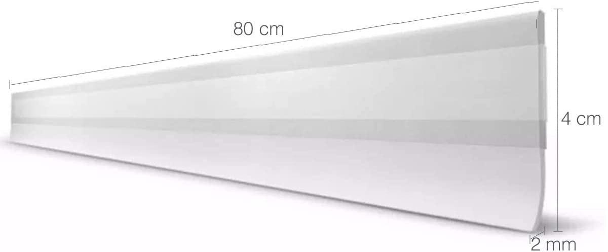 Veda Porta Transparente 1mt Adesivo Comfortdoor