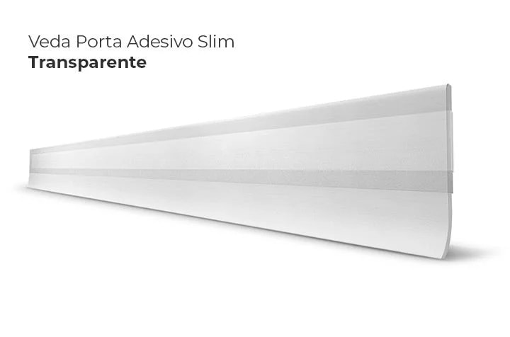 Veda Porta Transparente 1mt Adesivo Comfortdoor