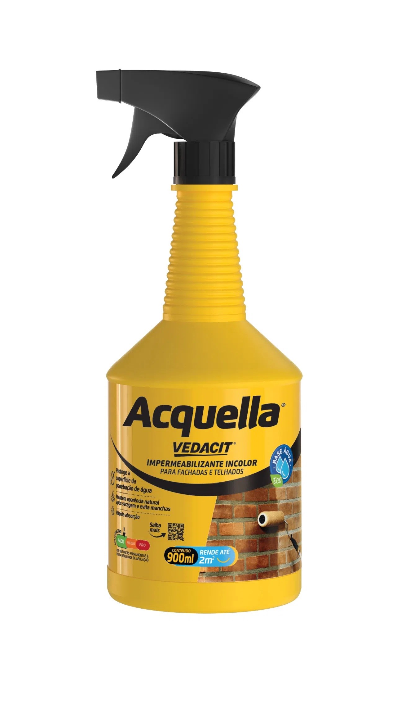 Vedacit Impermeabilizante Spray Acquella 900ml Baumgart - 121789