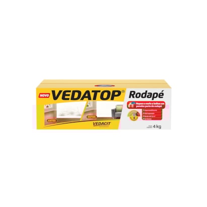 Vedacit Rodapé Vedatop Baumgart 4kg - 112566