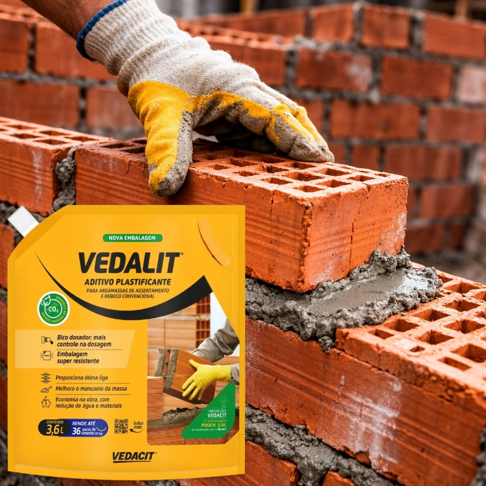 Vedalite Stand Up Pouch 3,6 L Vedacit - 121936