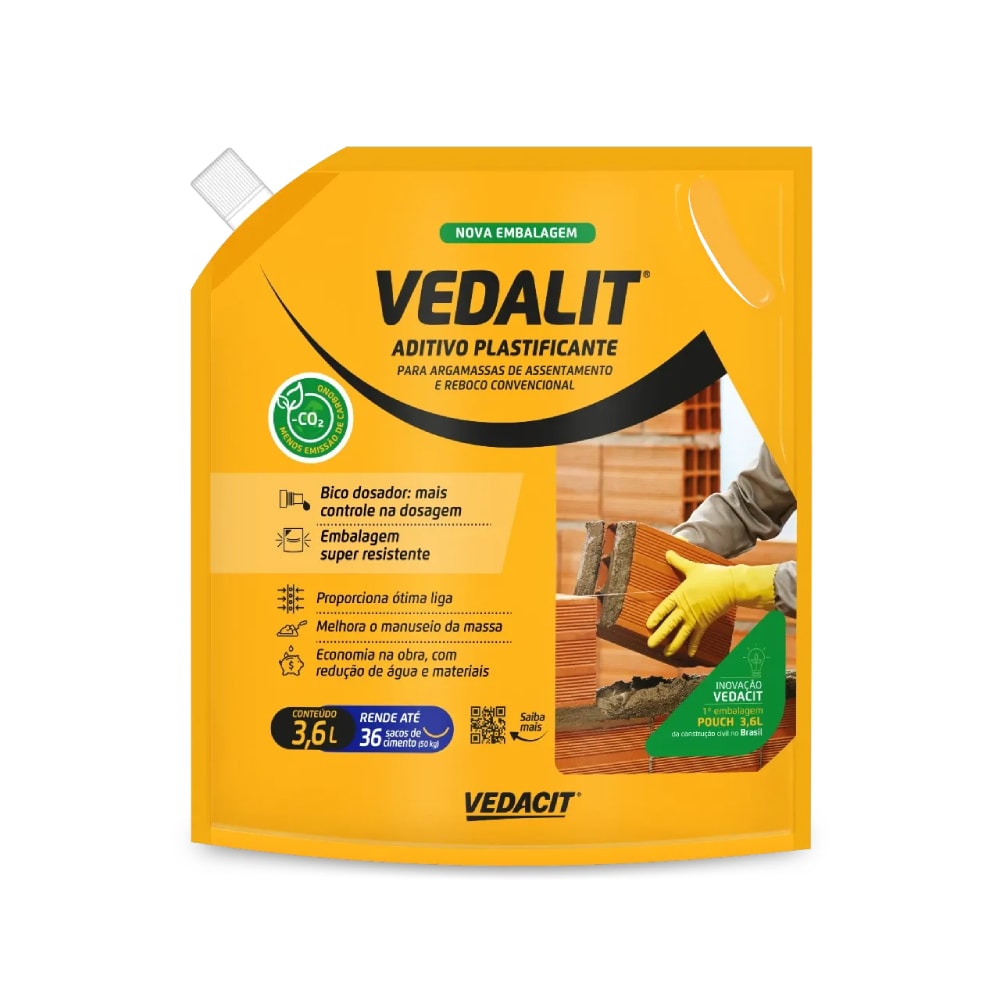 Vedalite Stand Up Pouch 3,6 L Vedacit - 121936