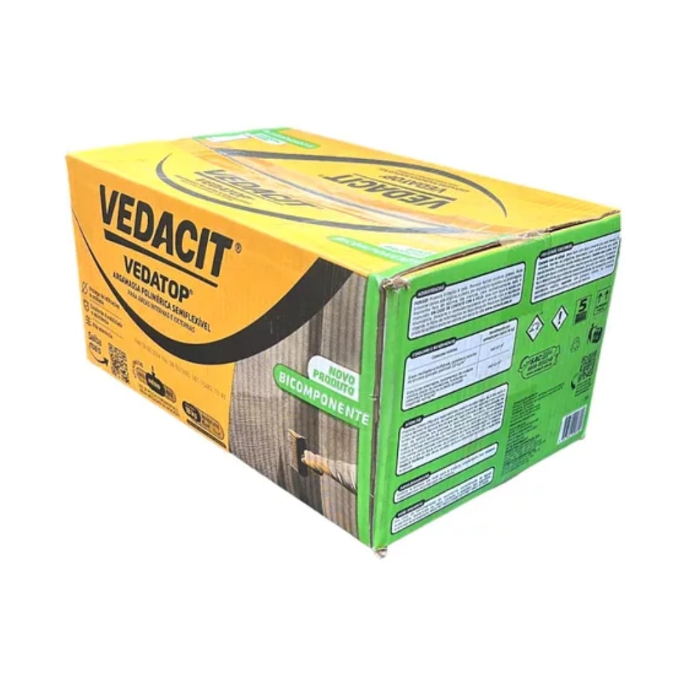 Vedatop Argamassa Bicomponente Polimérica Vedacit 18Kg - 132872
