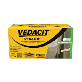 Vedatop Argamassa Bicomponente Polimérica Vedacit 18Kg - 132872