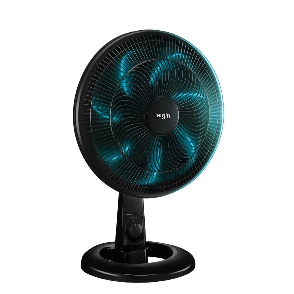 Ventilador de Mesa Elgin Breeze Air 40cm 7 Pás 127v Preto