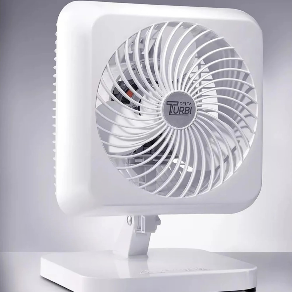 Ventilador de Mesa Venti-Delta Turbi Max Oscilante 30cm 127v Branco - 623100
