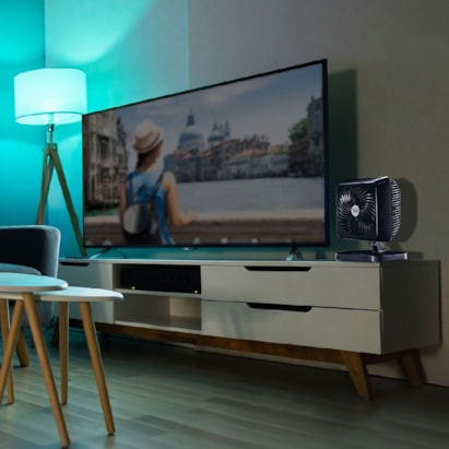 Ventilador de Mesa Venti-Delta Turbi Max Oscilante 30cm 127v Preto - 623101