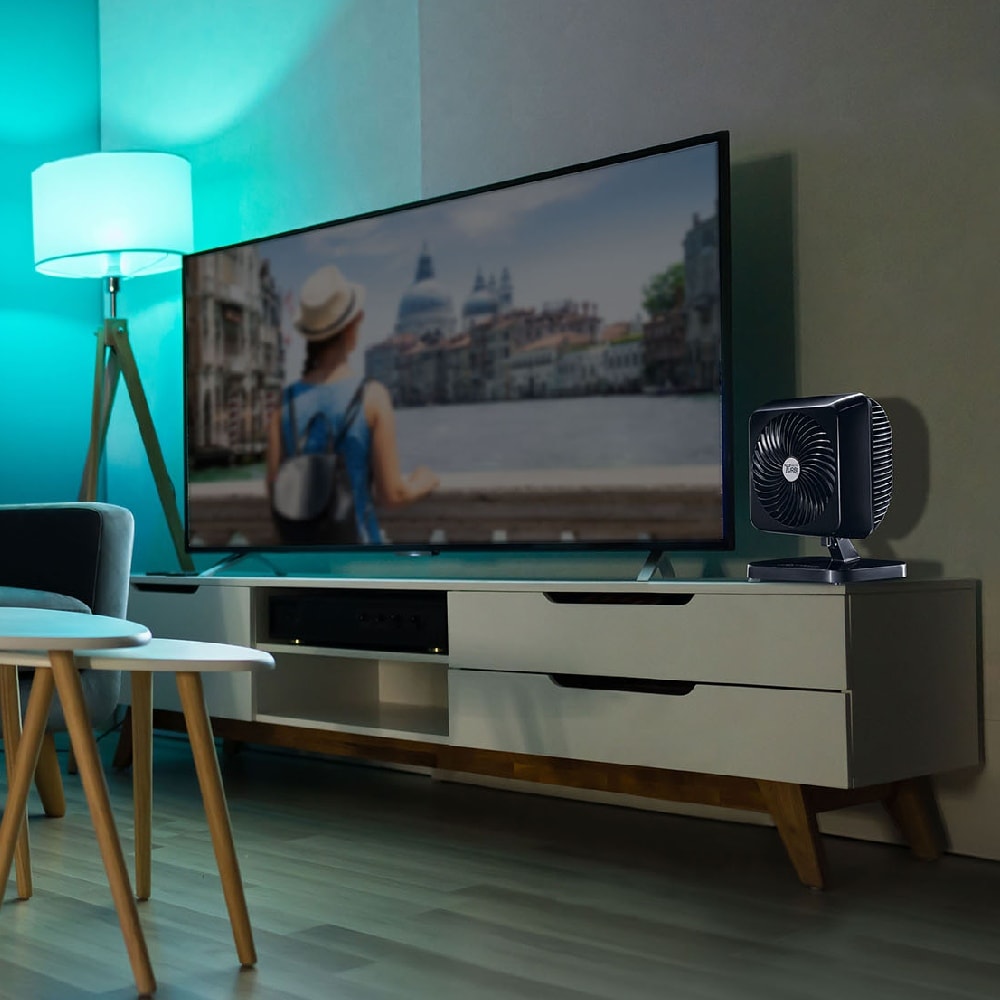 Ventilador de Mesa Venti-Delta Turbi Max Oscilante 30cm 127v Preto - 623101