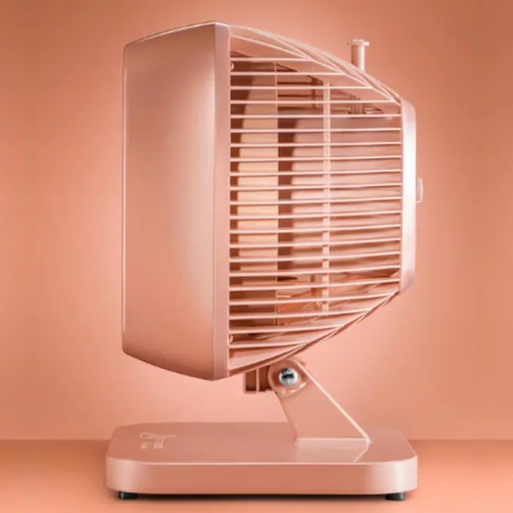 Ventilador de Mesa Venti-Delta Turbi Max Oscilante 30cm 127v Rosa Nude - 623102